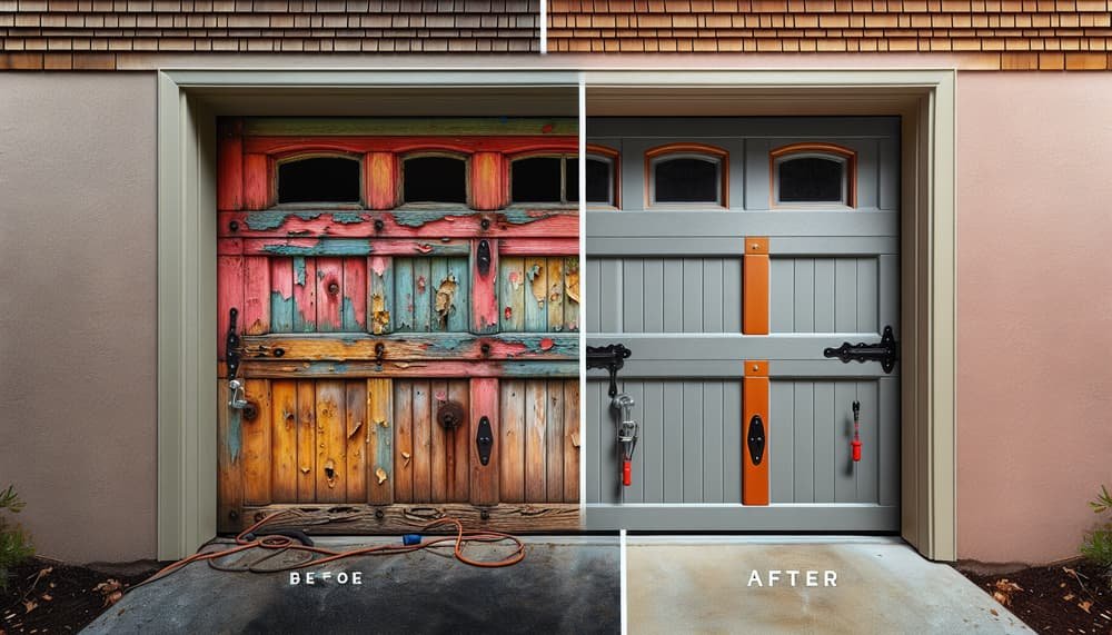Garage door work in Westford