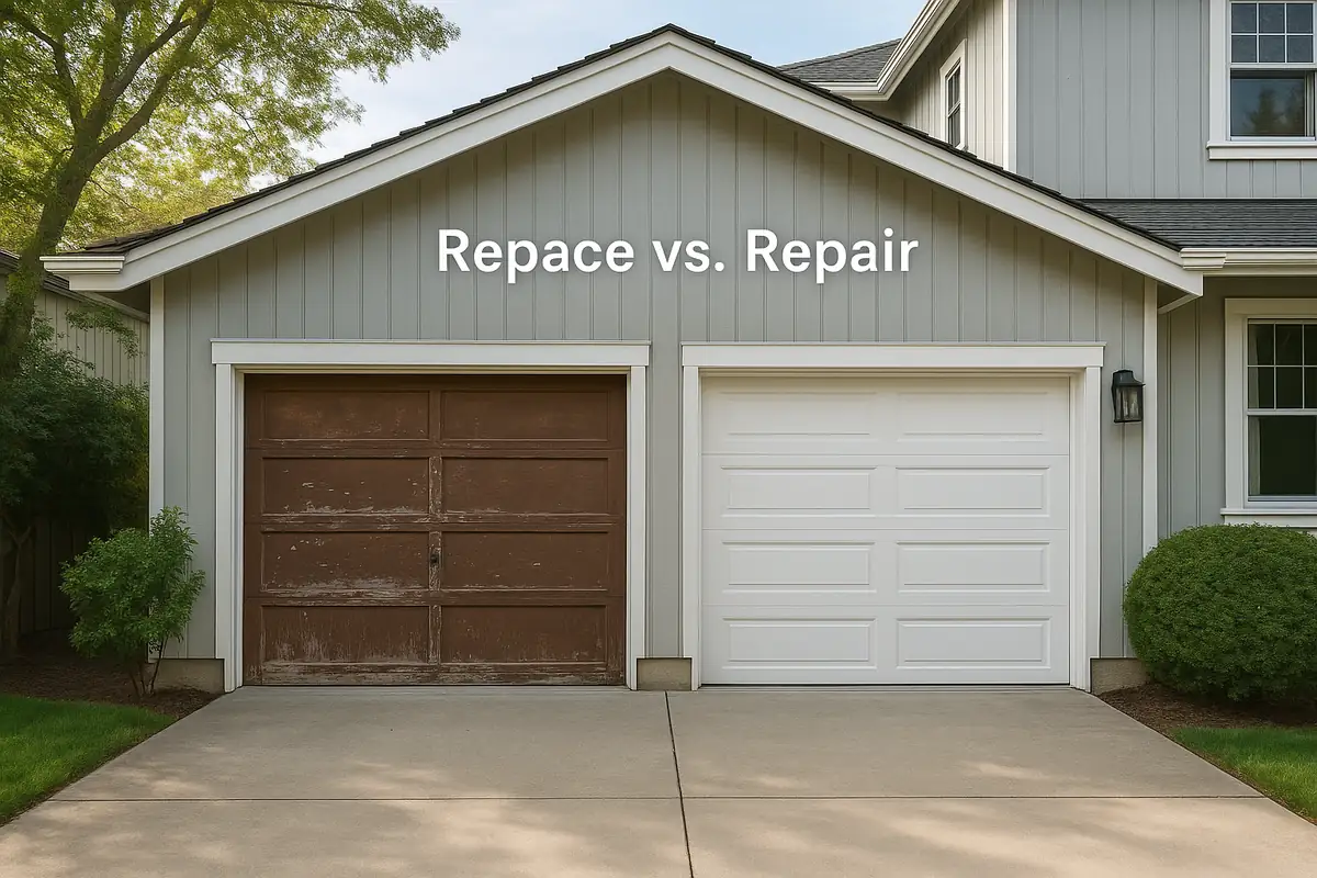 When to Replace vs Repair Your Garage Door - Olympic Garage Door Repair in Westford, MA