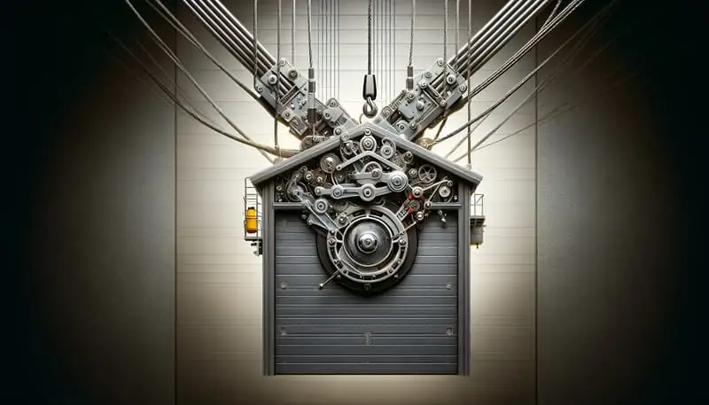 Garage Door Cable Repair — West Medford