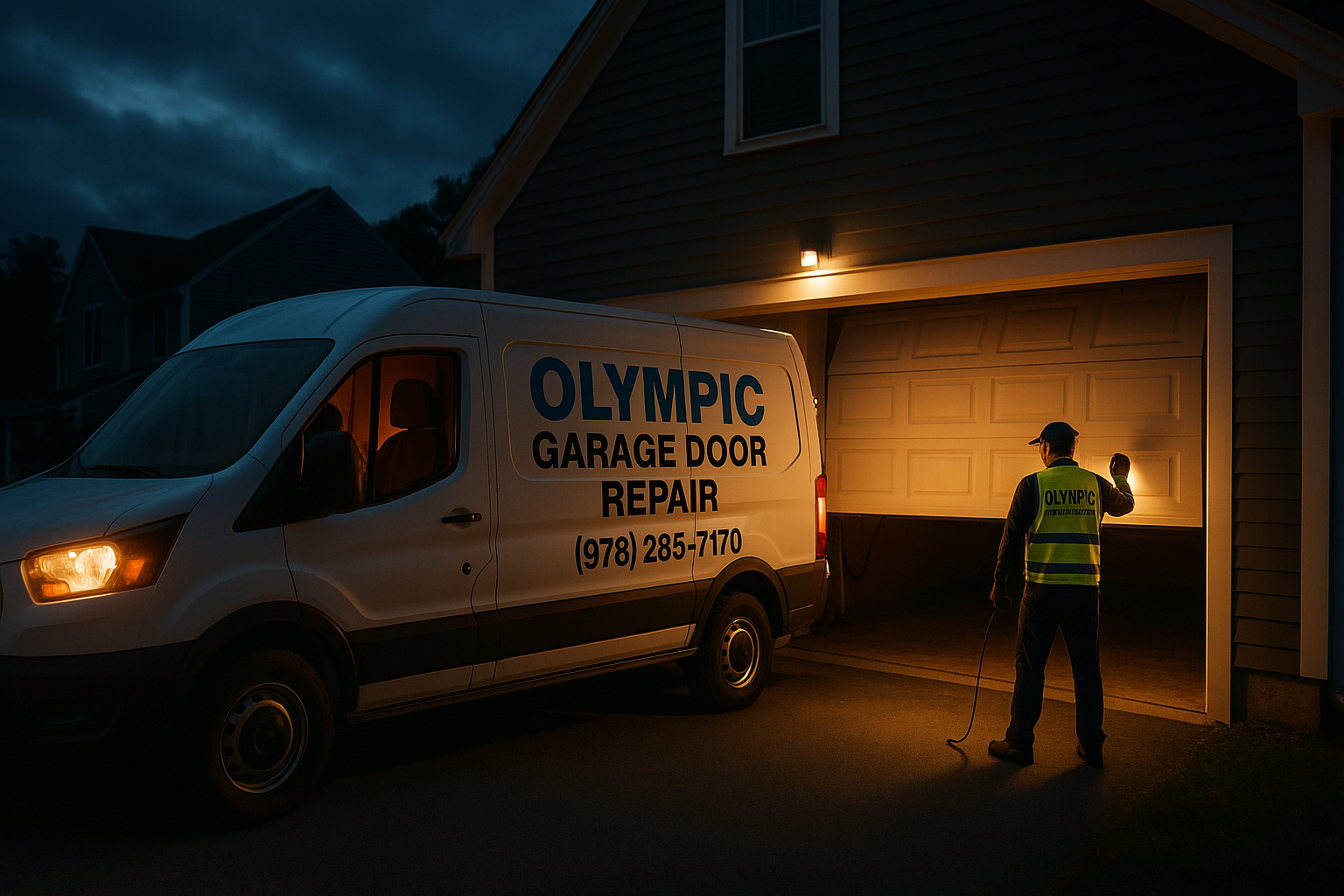 Emergency Garage Door Repair in Westford