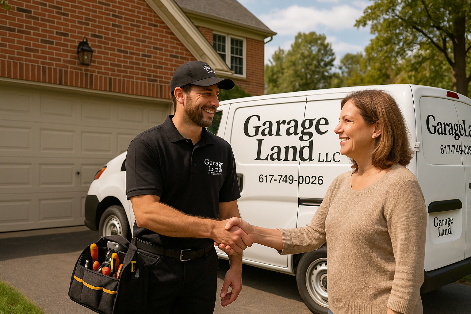 Garage door services in Lowell, MA