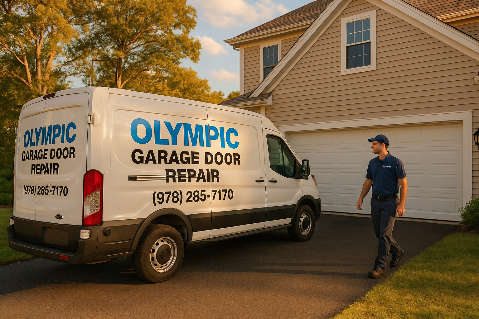 Garage door services in Chelmsford, MA