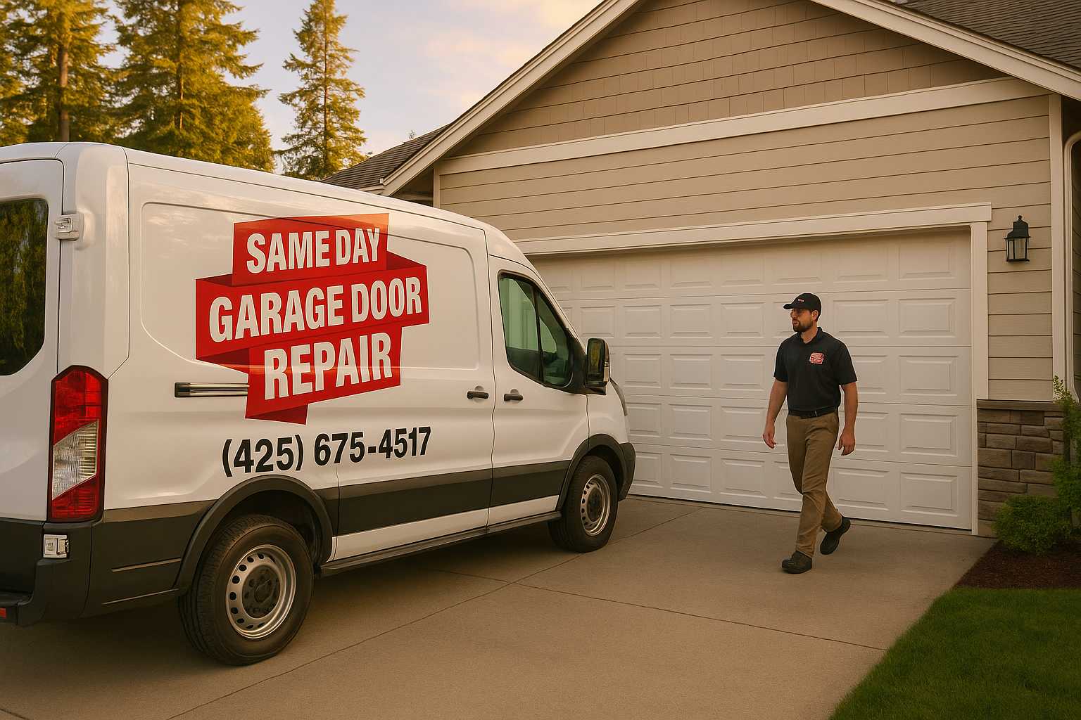Garage door services in Lunenburg, MA