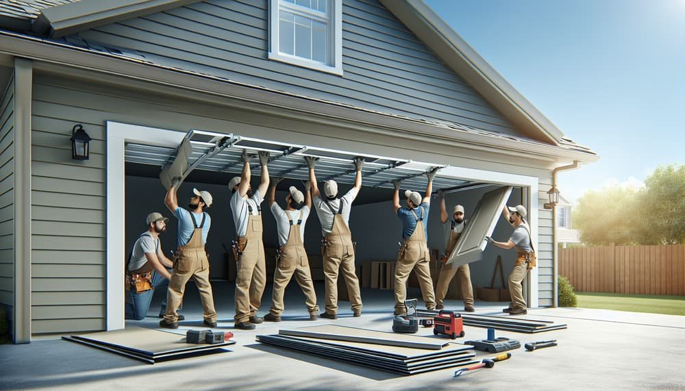 Garage Door Installation in Westford