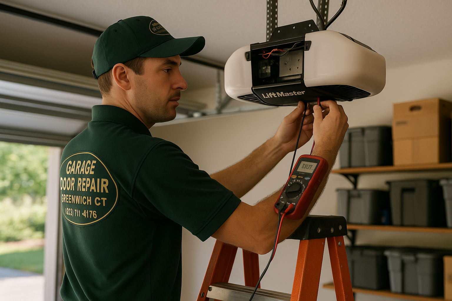 Garage Door Opener Repair service in Westford