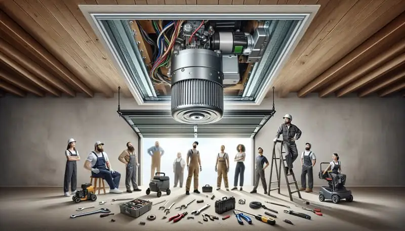 Garage Door Opener Repair in Shirley