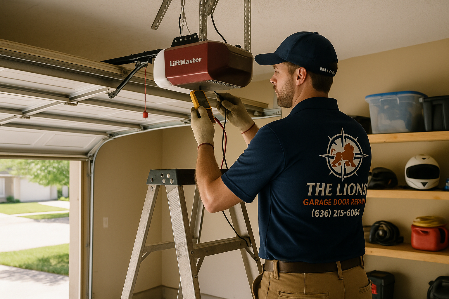 Garage Door Opener Repair service in Belmont