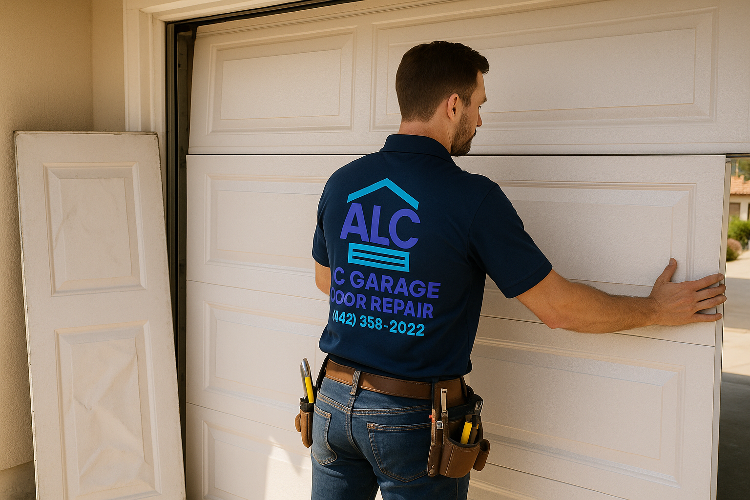 Garage Door Panel Replacement service in Lowell