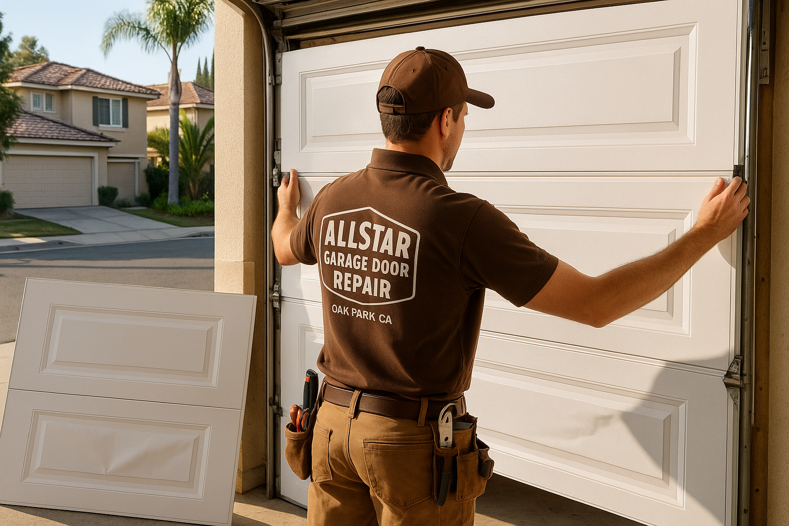 Garage Door Panel Replacement service in Lunenburg