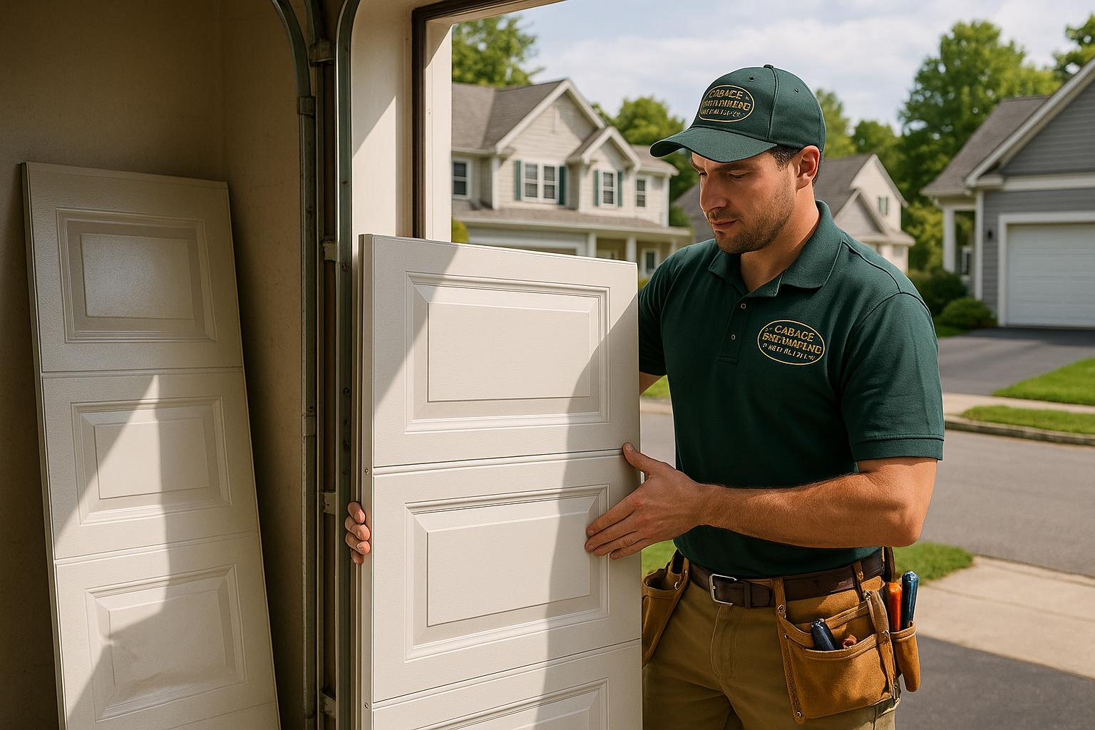 Garage Door Panel Replacement service in Chelmsford
