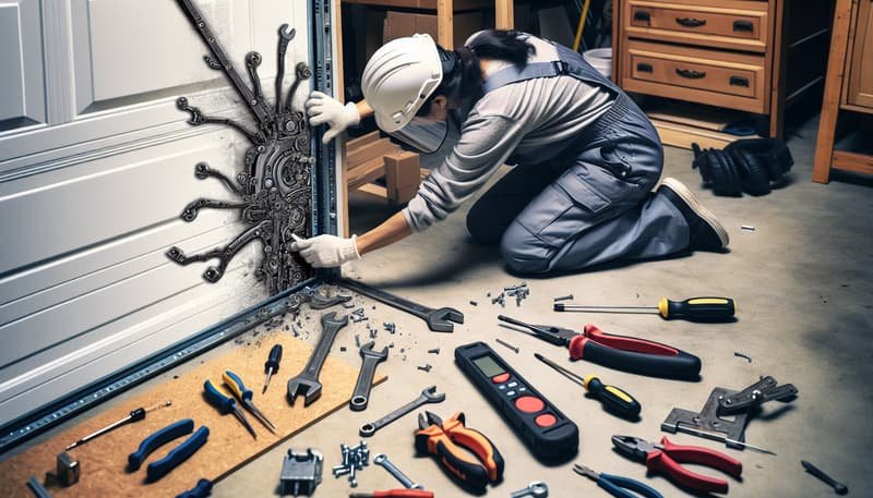 Garage Door Panel Replacement service in Maynard