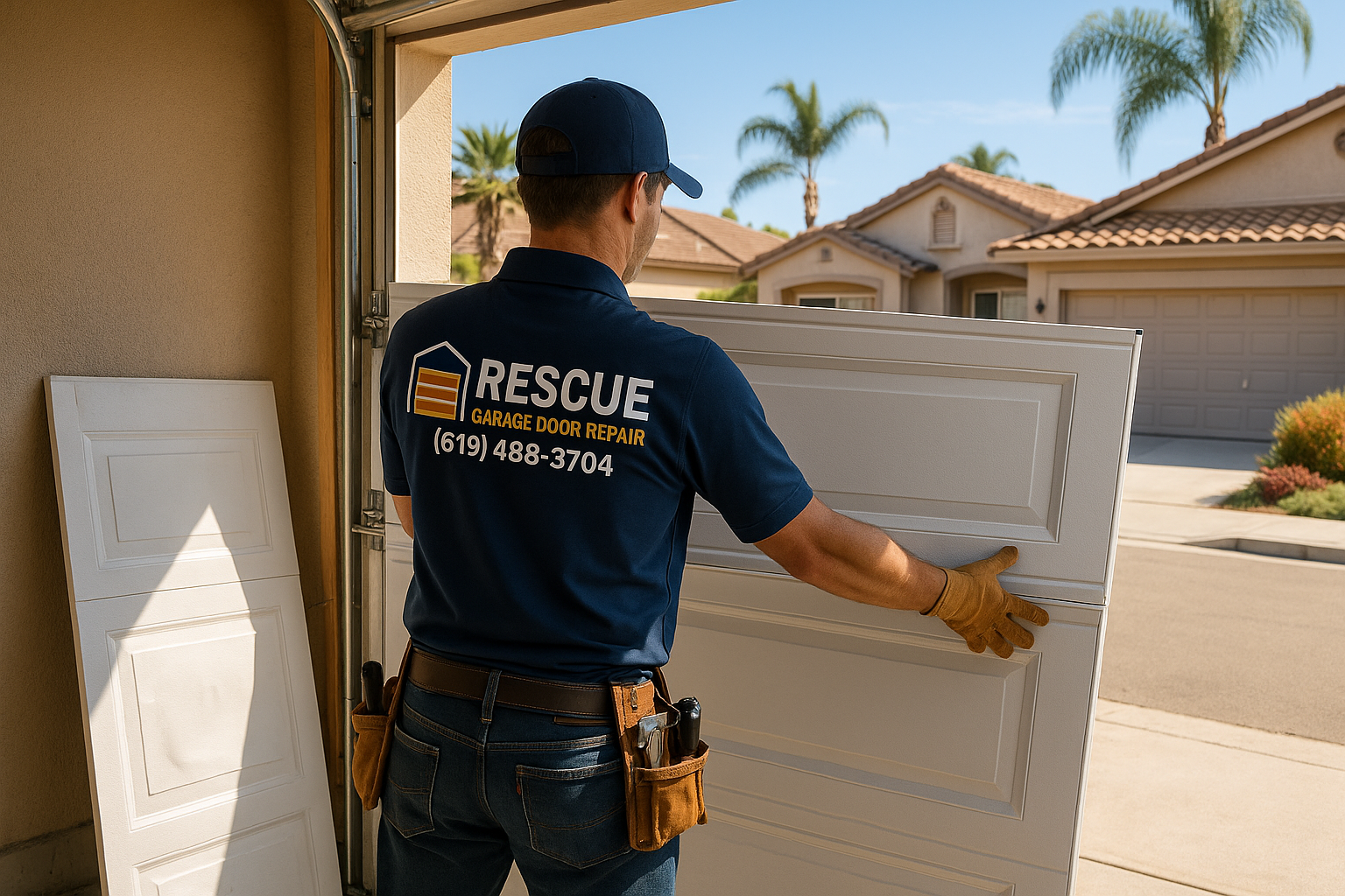 Garage Door Panel Replacement service in Berlin