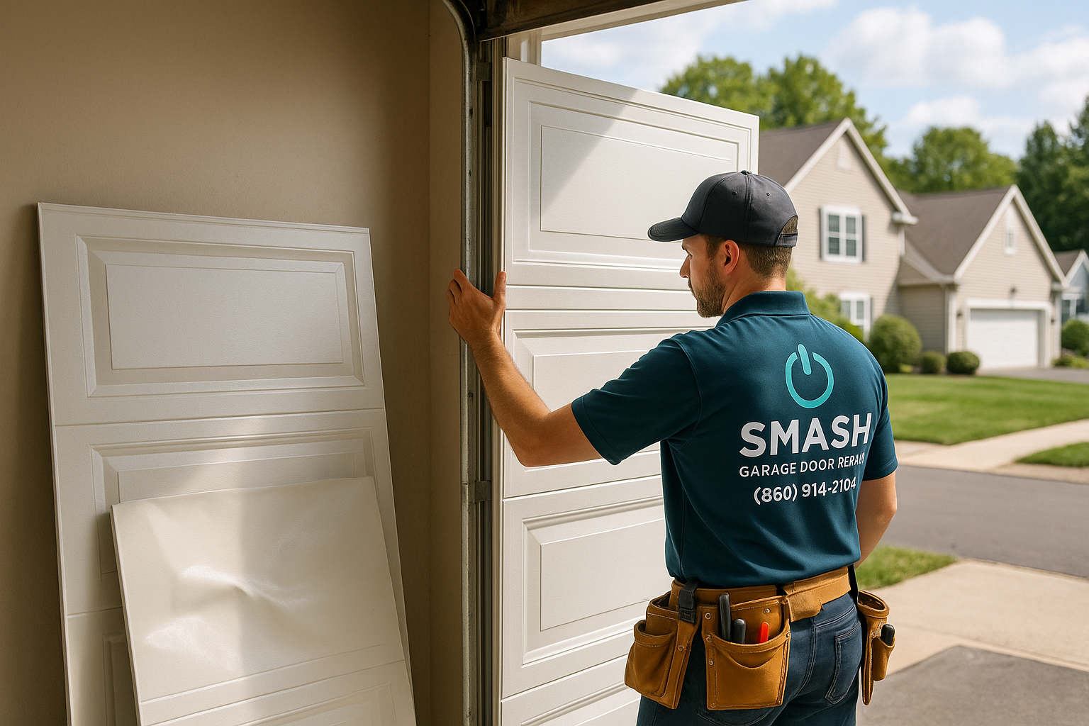 Garage Door Panel Replacement service in Lancaster