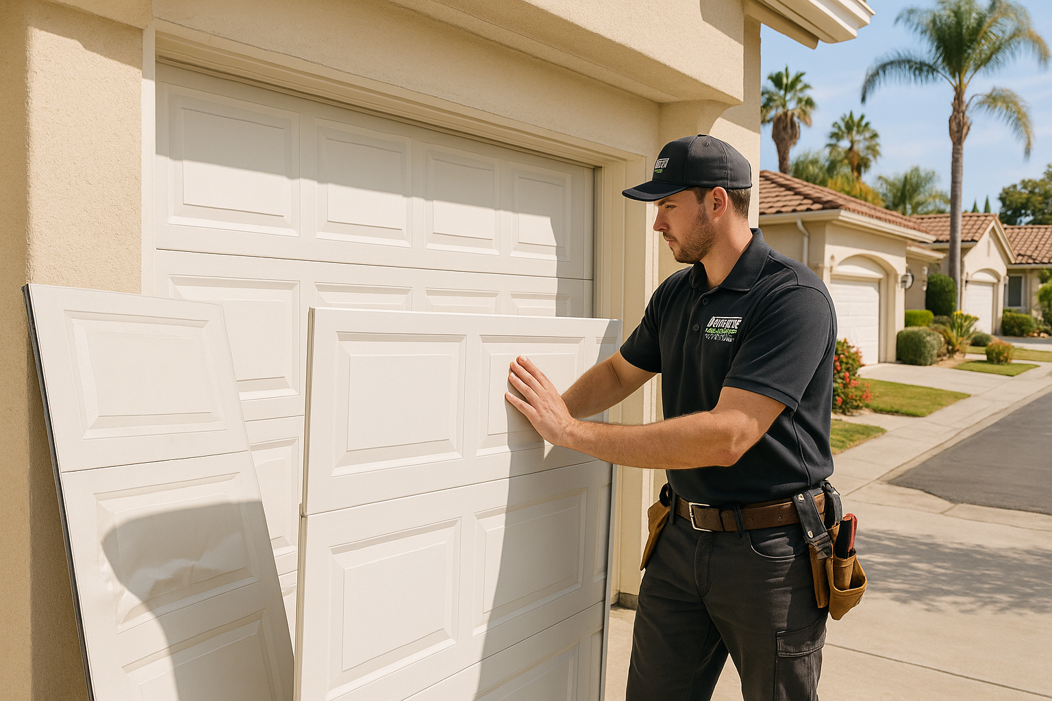 Garage Door Panel Replacement service in Concord