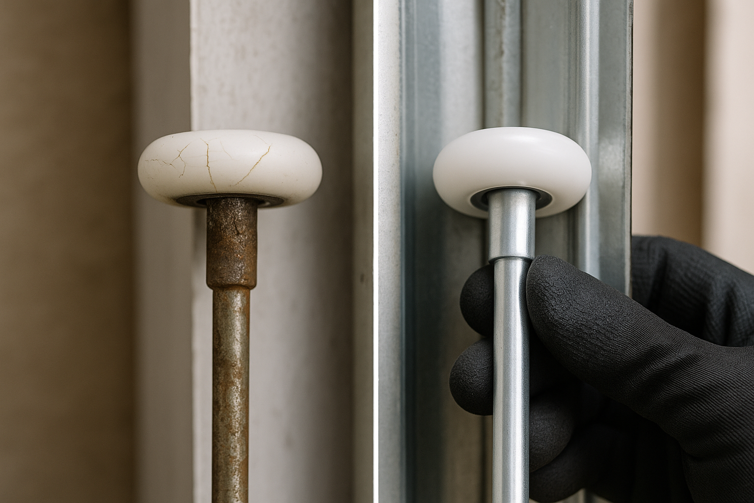 Garage Door Roller Replacement service in Arlington