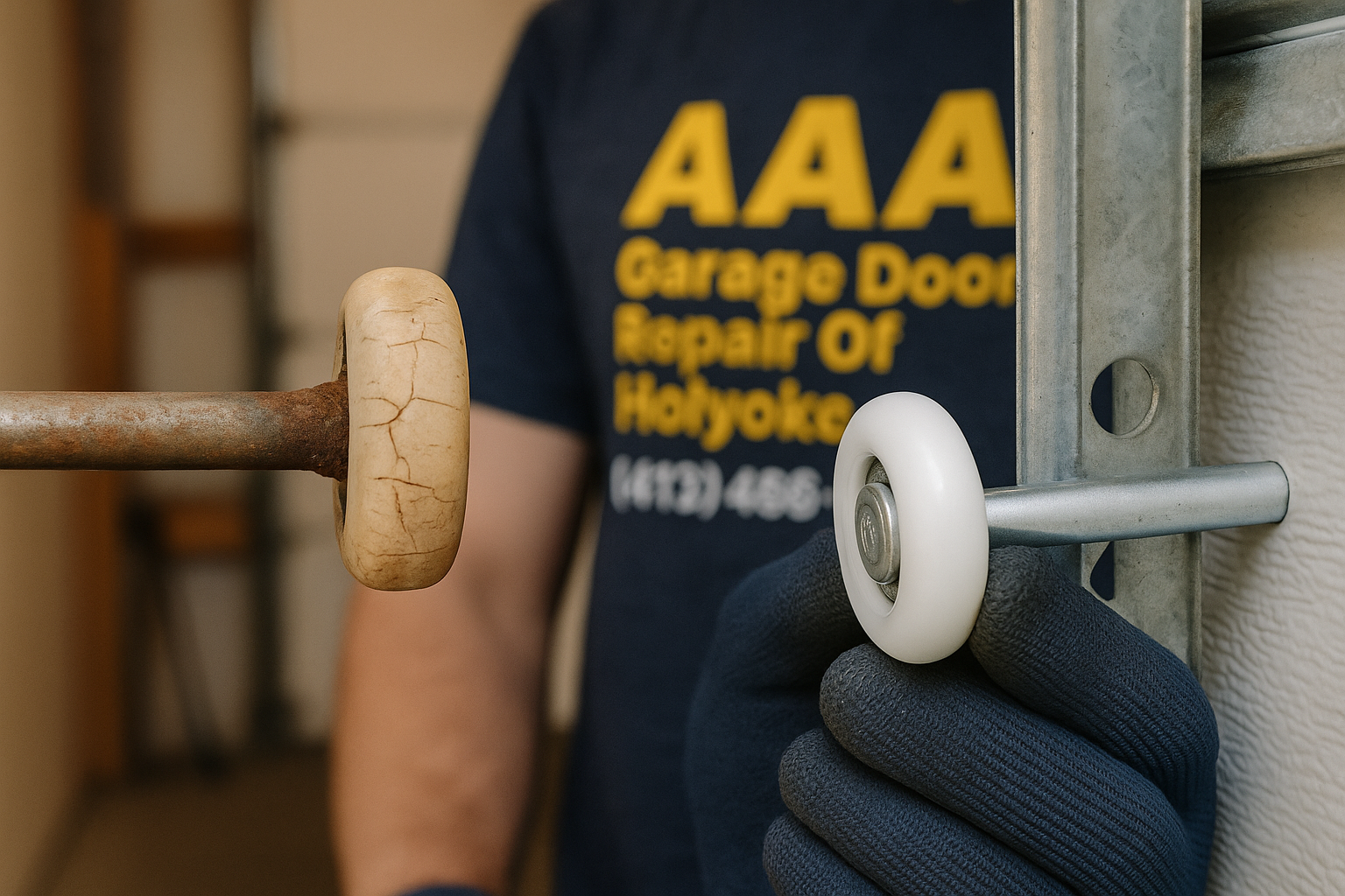 Garage Door Roller Replacement service in Wilmington
