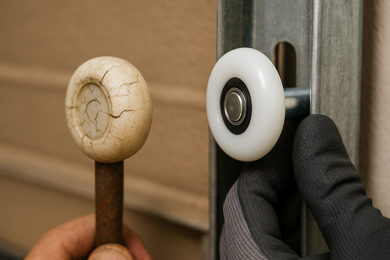 Garage Door Roller Replacement service in Ayer