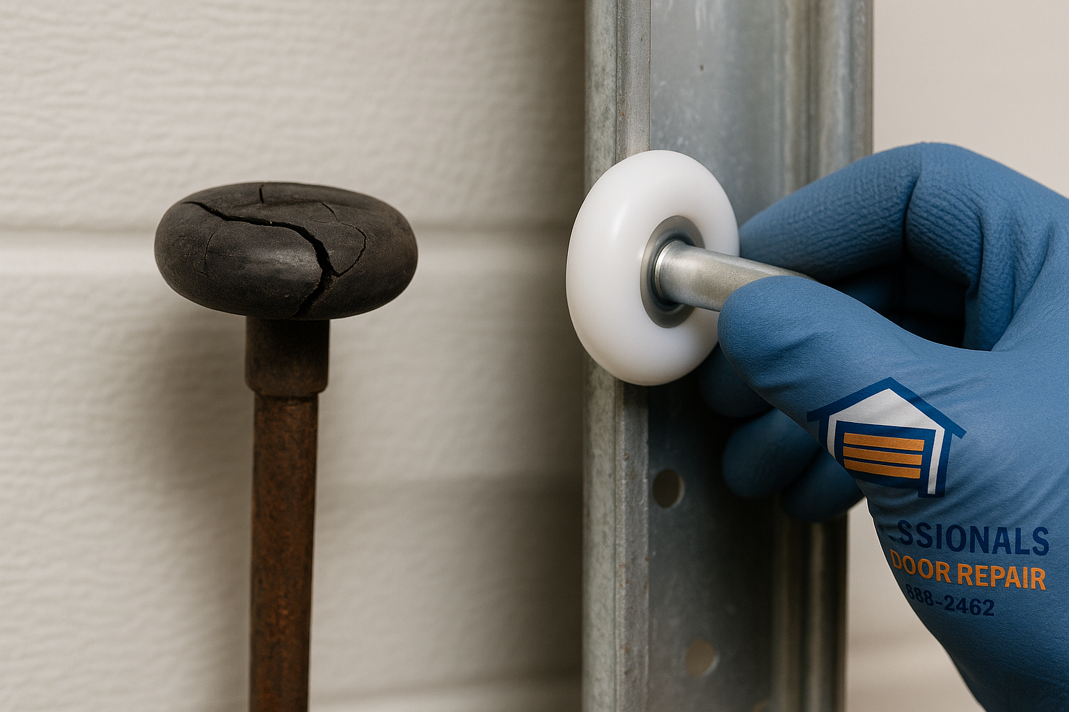 Garage Door Roller Replacement service in Billerica