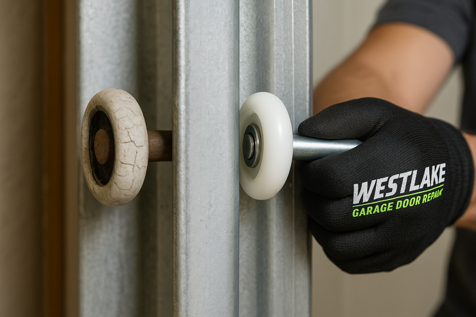 Garage Door Roller Replacement service in Sterling