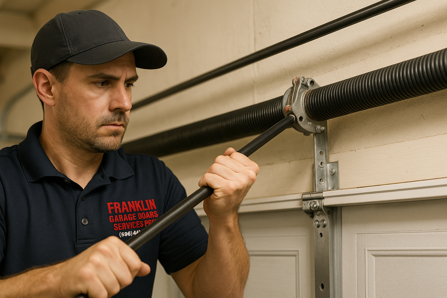 Garage Door Spring Repair service in West Acton